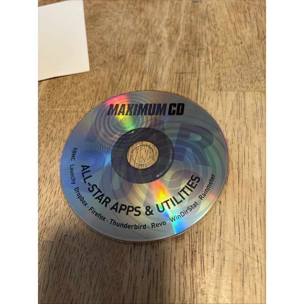 Maximum CD March All-Star Apps Utilities Firefox Revo WinDirStat PC CD-ROM